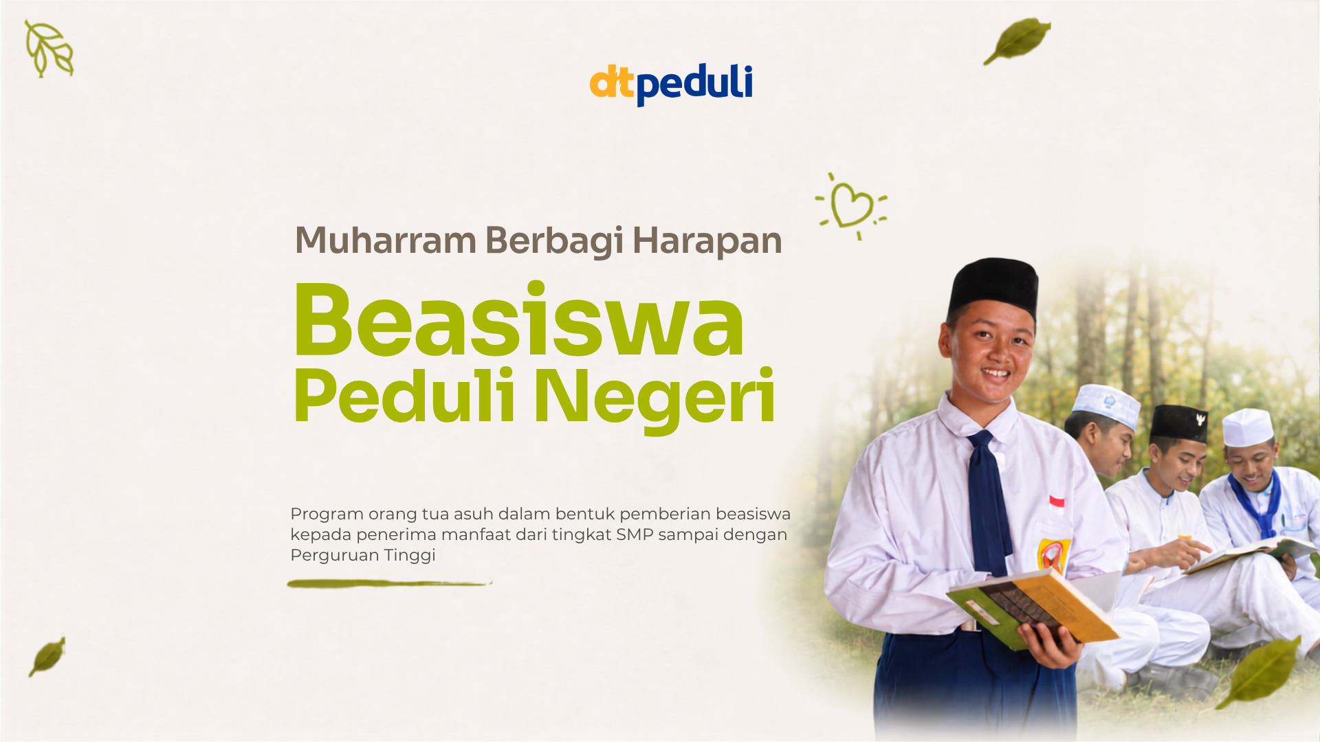 Beasiswa Peduli Negeri: Setiap Anak Berhak Belajar, Setiap Mimpi Harus Dikejar